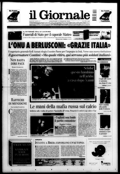 Il giornale : quotidiano del mattino